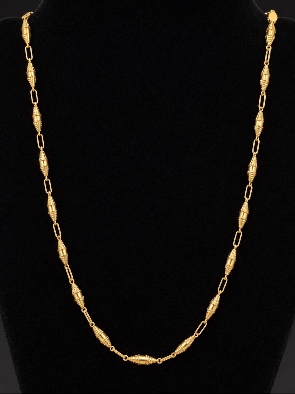 18K Yellow Gold Dubai Rustic Chain